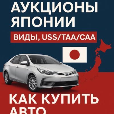 Аукционы Японии: виды, USS/TAA/CAA, как купить авто
