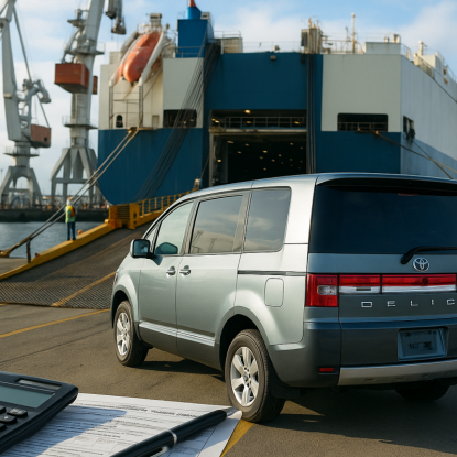 Пошлины на авто из Японии в 2025 году: сколько придётся заплатить