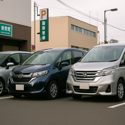 Японские минивэны до 160 л.с.