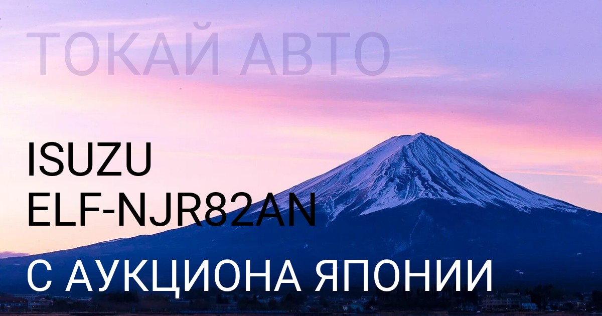 Isuzu ELF кузов NJR82AN с аукциона Японии